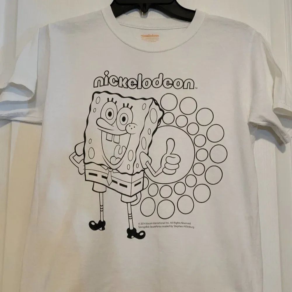 Nickelodeon SpongeBob White T-Shirt